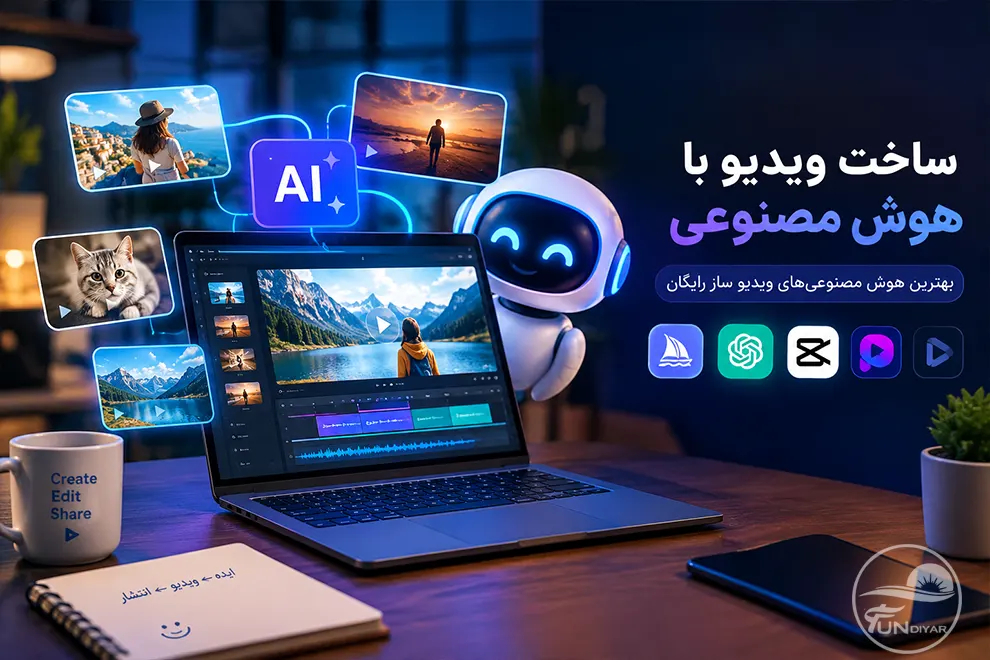 ساخت ویدیو با هوش مصنوعی؛ ۷ ابزار رایگان و کاربردی در ۲۰۲۶